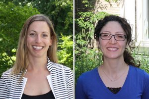 Marianne Touchie (CivE, MIE) and Fae Azhari (MIE, CivE) are two new professors who joined U of T Engineering in July 2016. 