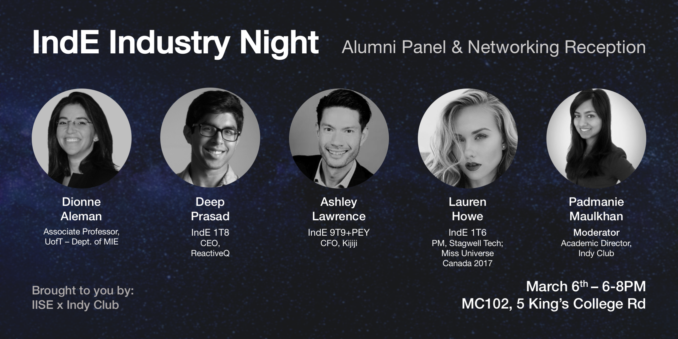 Industrial Engineering Industry Night