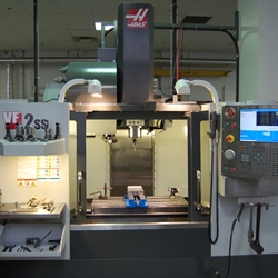 mshop-equipment-03 HAAS VF-2 SS Vertical Machining Centre: 30″ x axis travel, 16″ y axis travel, 20″ z axis travel, 12,000rpm & 24+1 tool changer