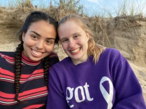 Co-Presidents Natalie Enriquez-Birch and Lauren Streitmatter