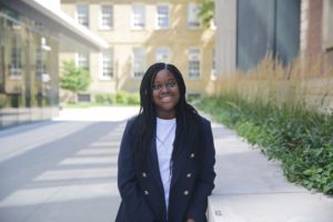 LaShawn Murray (MIE PhD candidate) is one of three IBET Momentum Fellows joining U of T Engineering this fall. (Photo: Tyler Irving)