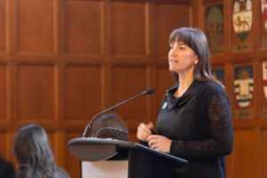 Marisa Sterling, Assistant Dean and Director, Diversity, Inclusion and Professionalism at U of T Engineering, said women in engineering continue to face discrimination, violence and harassment. (Photo: Lisa Lightbourn)